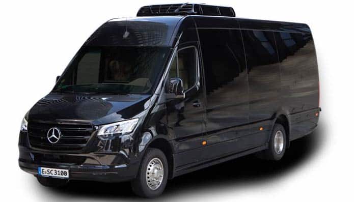 Voiture prestige Sprinter Flotte - conciergerie Nexus